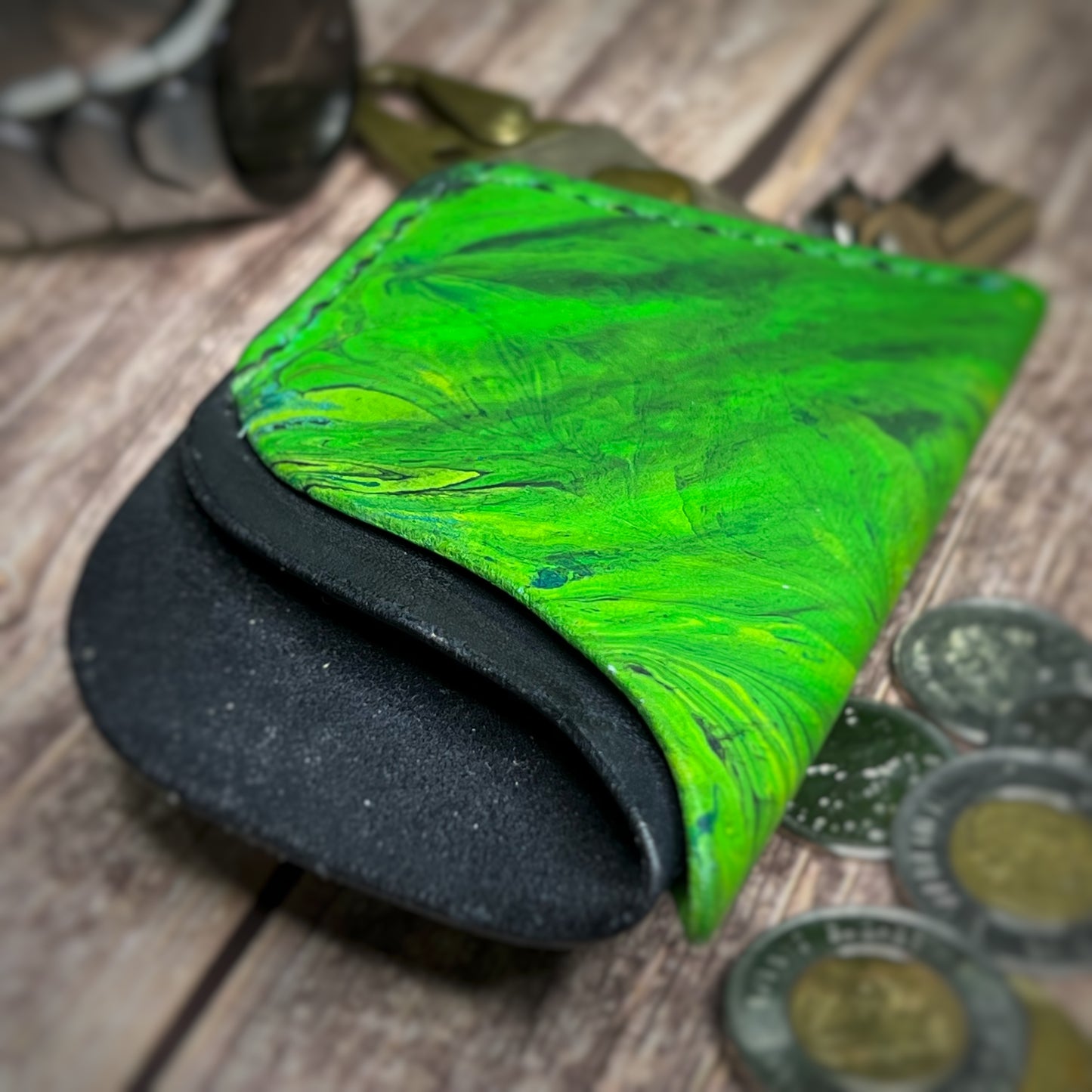 The Sycamore | Handmade Vegetable Tan Leather Cardholder