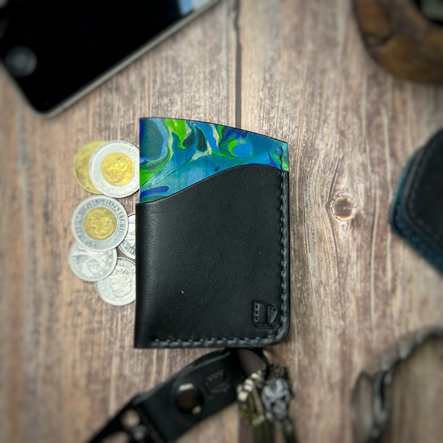 The Sycamore | Handmade Vegetable Tan Leather Cardholder