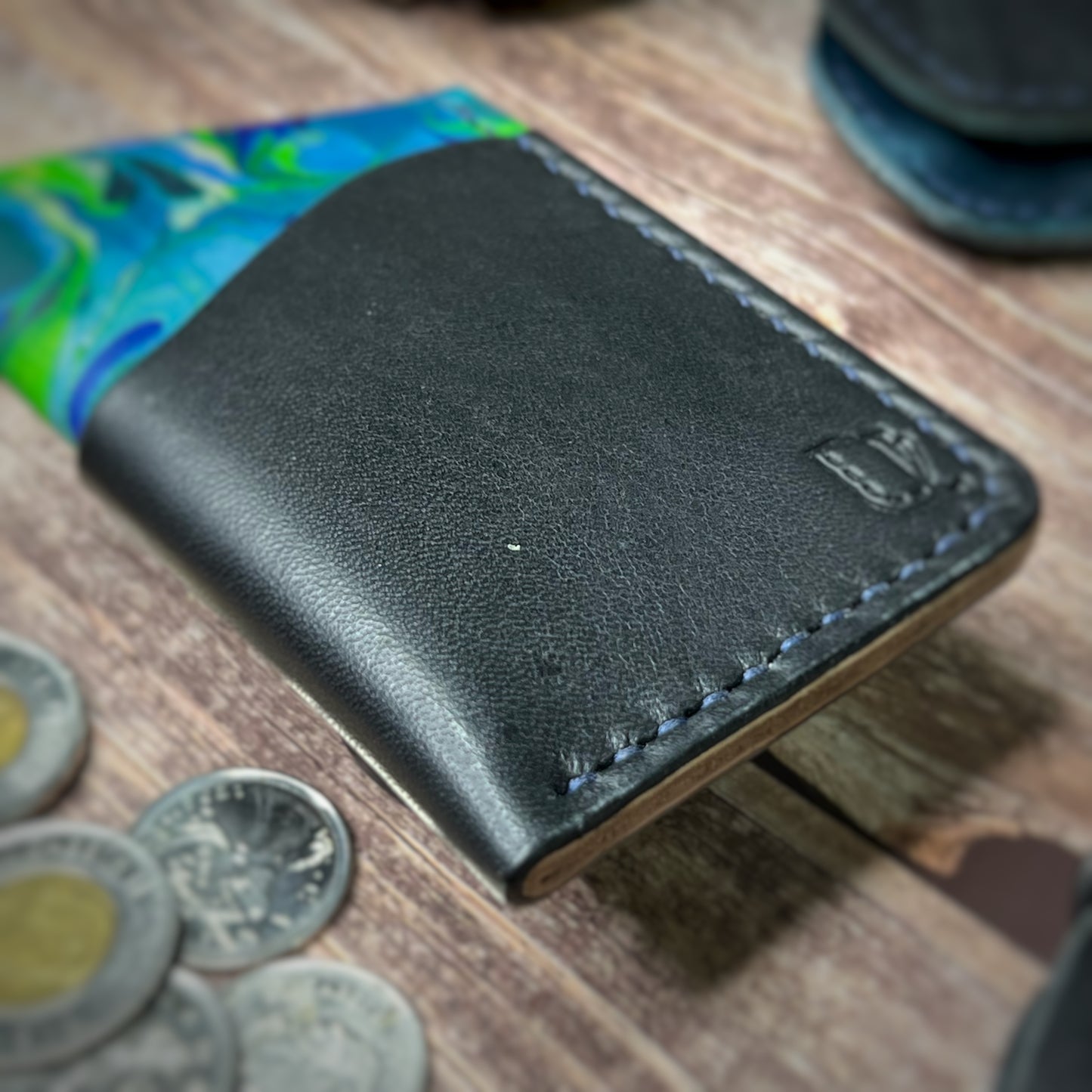 The Sycamore | Handmade Vegetable Tan Leather Cardholder