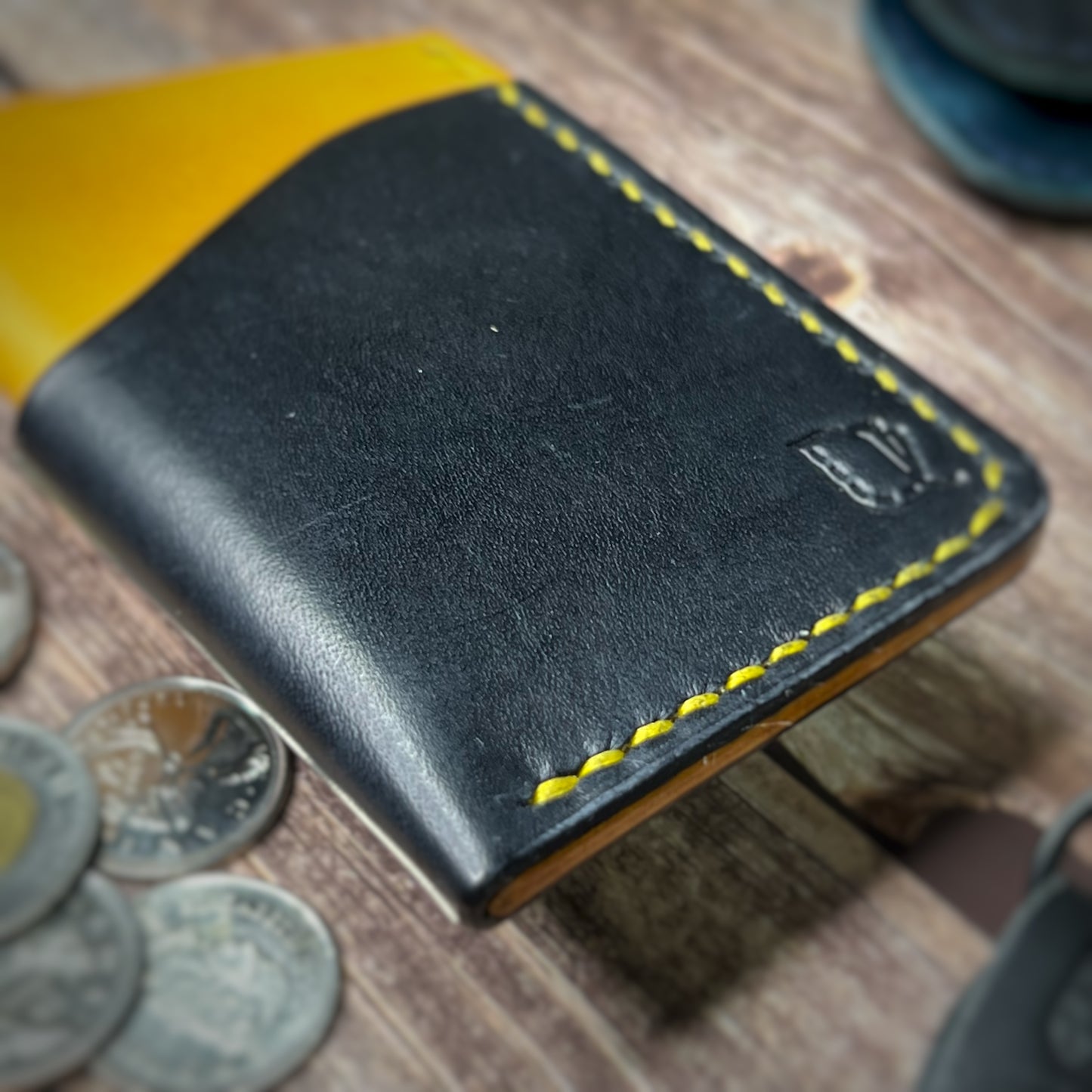 The Sycamore | Handmade Vegetable Tan Leather Cardholder