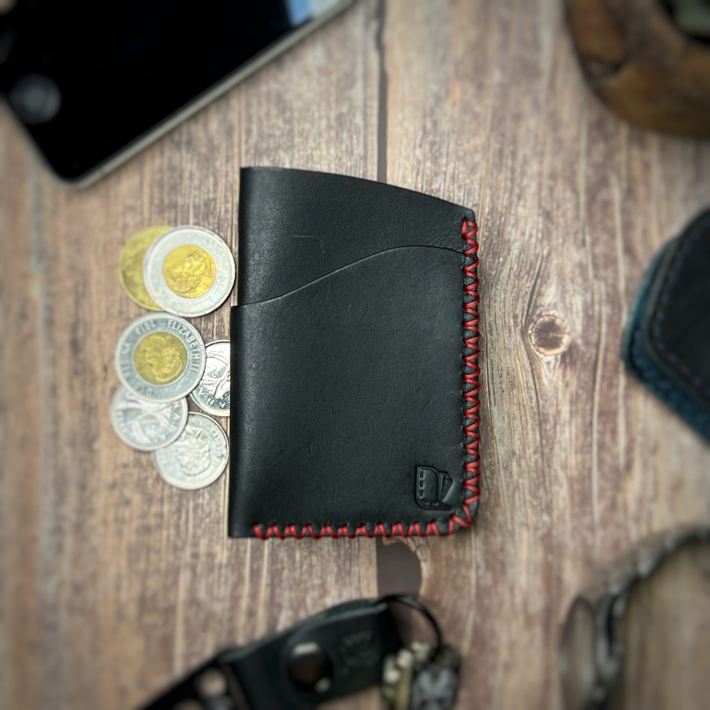 The Sycamore | Handmade Vegetable Tan Leather Cardholder