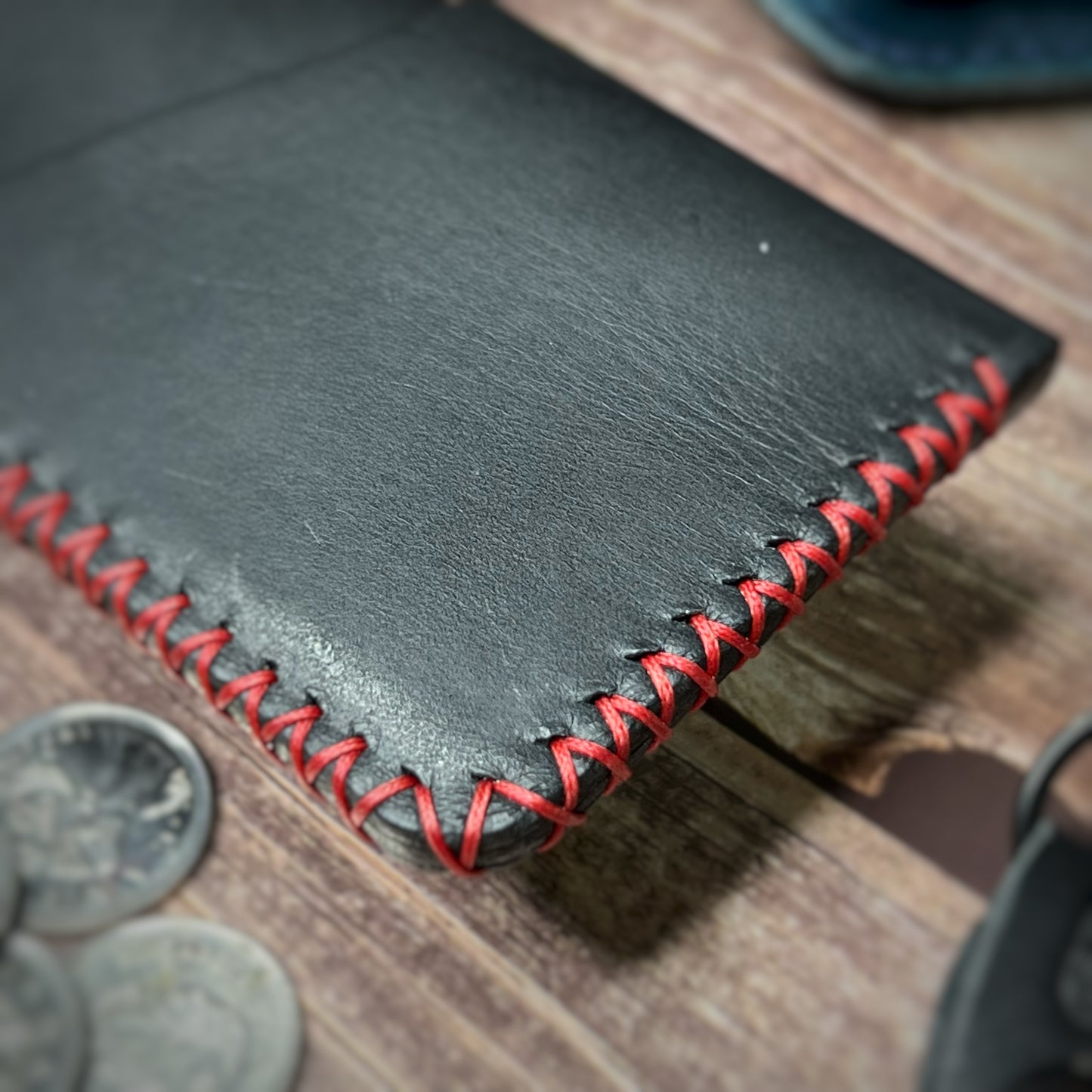 The Sycamore | Handmade Vegetable Tan Leather Cardholder