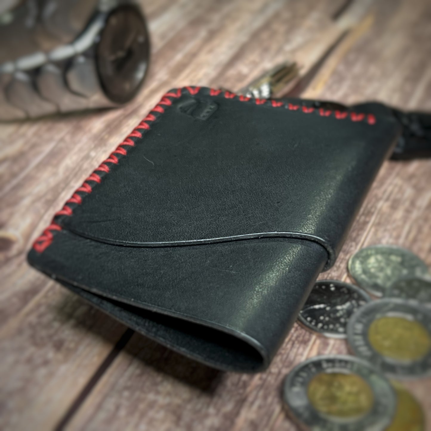 The Sycamore | Handmade Vegetable Tan Leather Cardholder