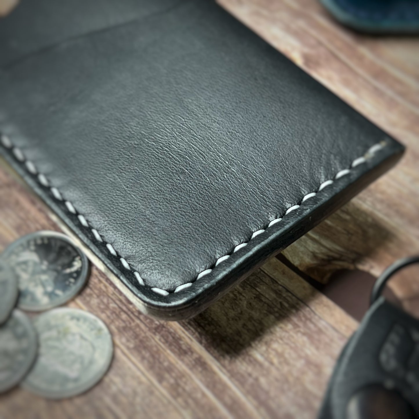 The Sycamore | Handmade Vegetable Tan Leather Cardholder