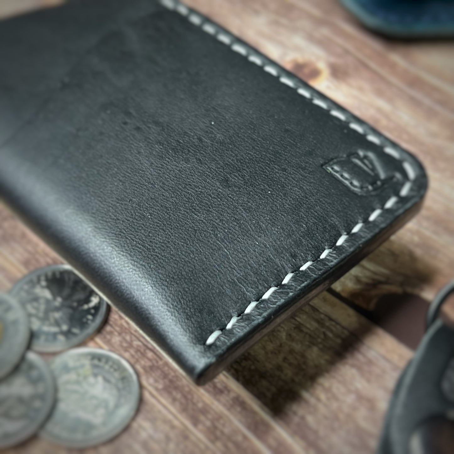 The Sycamore | Handmade Vegetable Tan Leather Cardholder