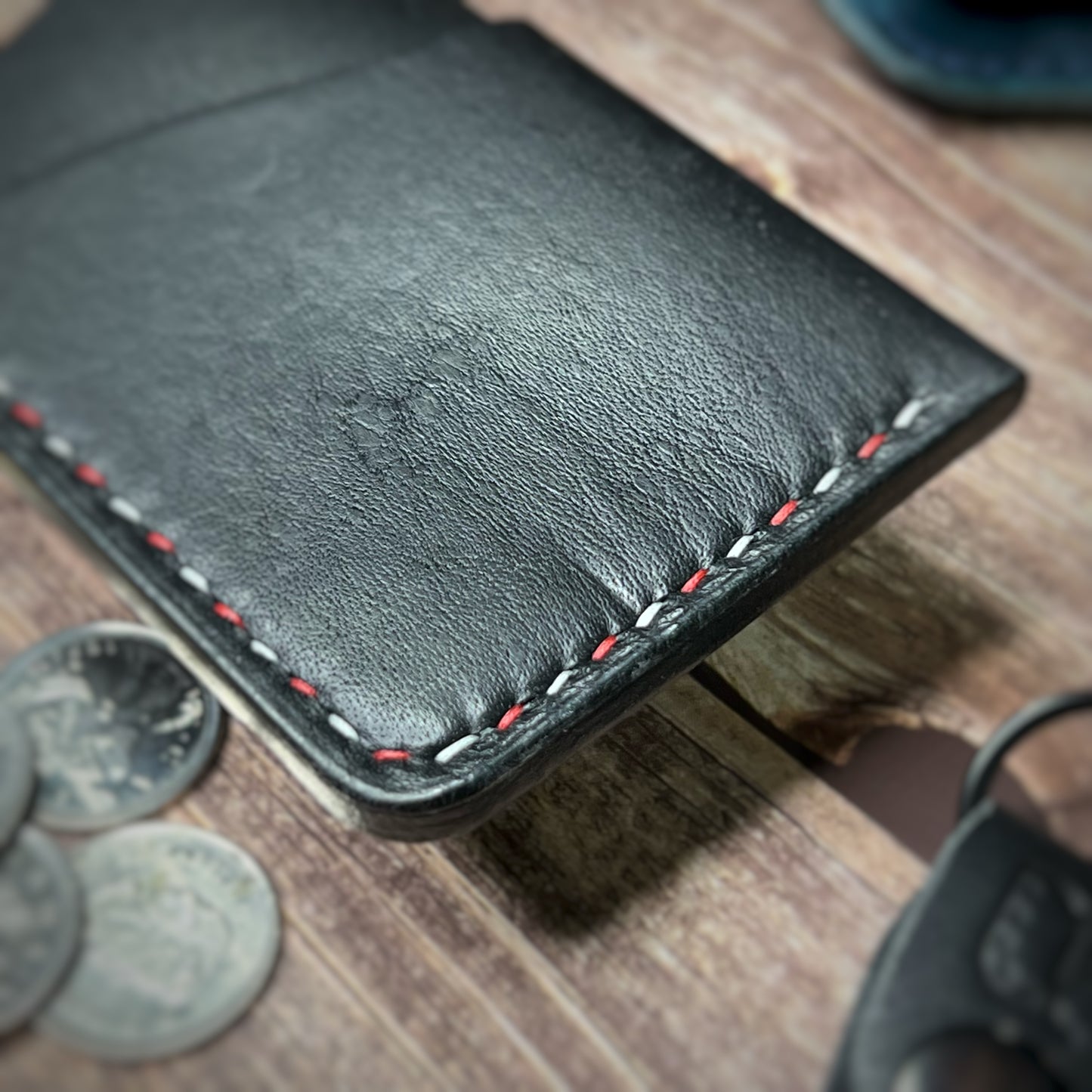 The Sycamore | Handmade Vegetable Tan Leather Cardholder