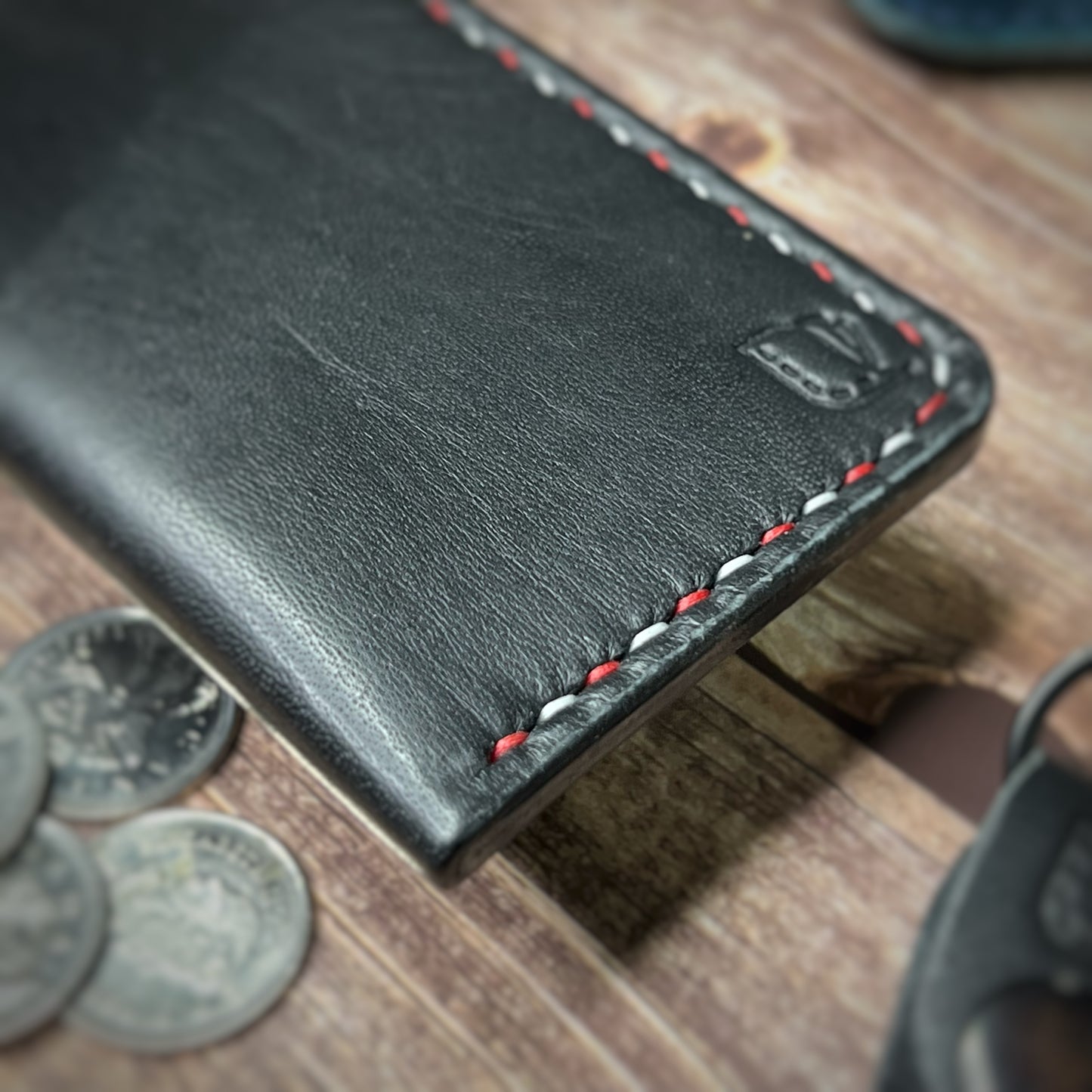 The Sycamore | Handmade Vegetable Tan Leather Cardholder