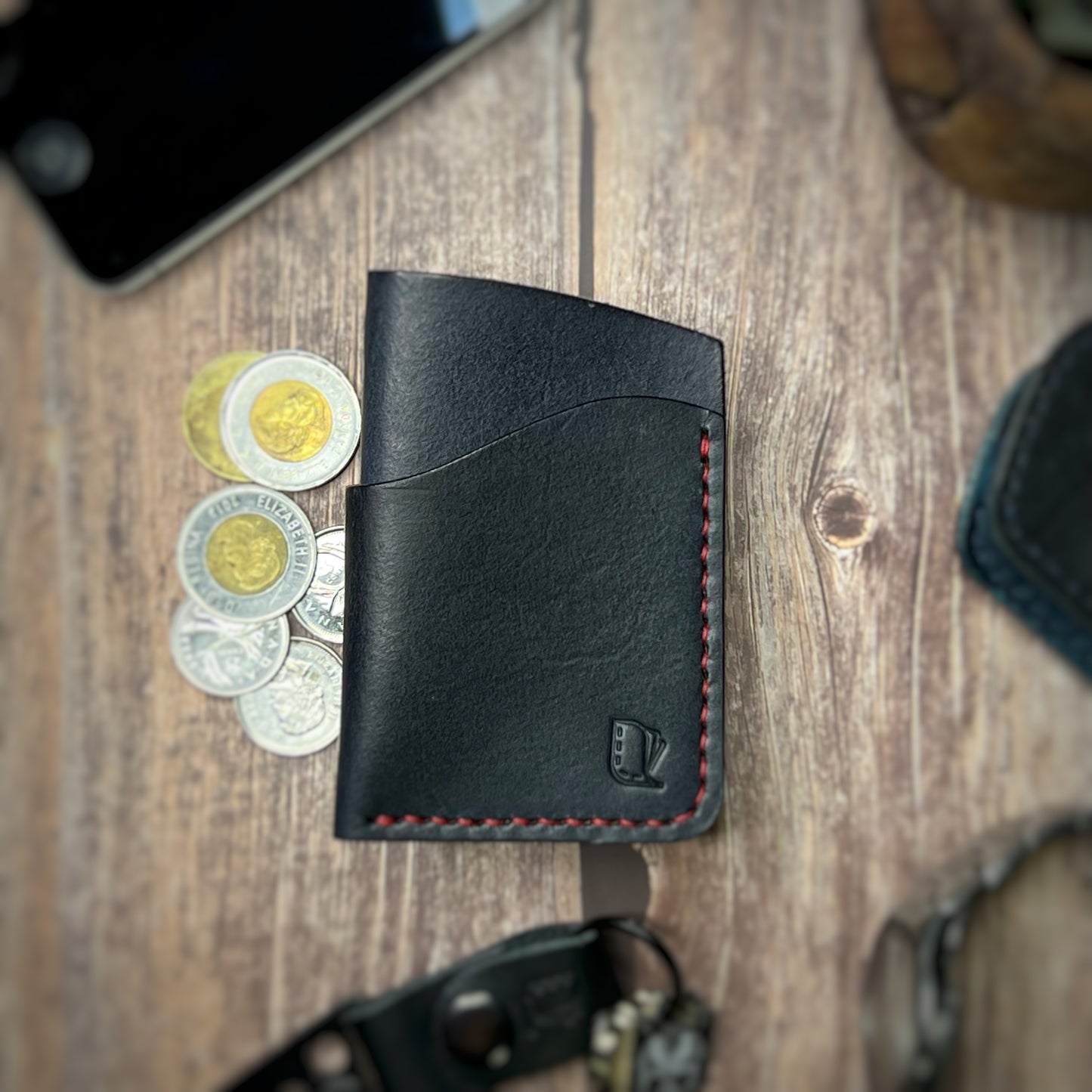 The Sycamore | Handmade Vegetable Tan Leather Cardholder