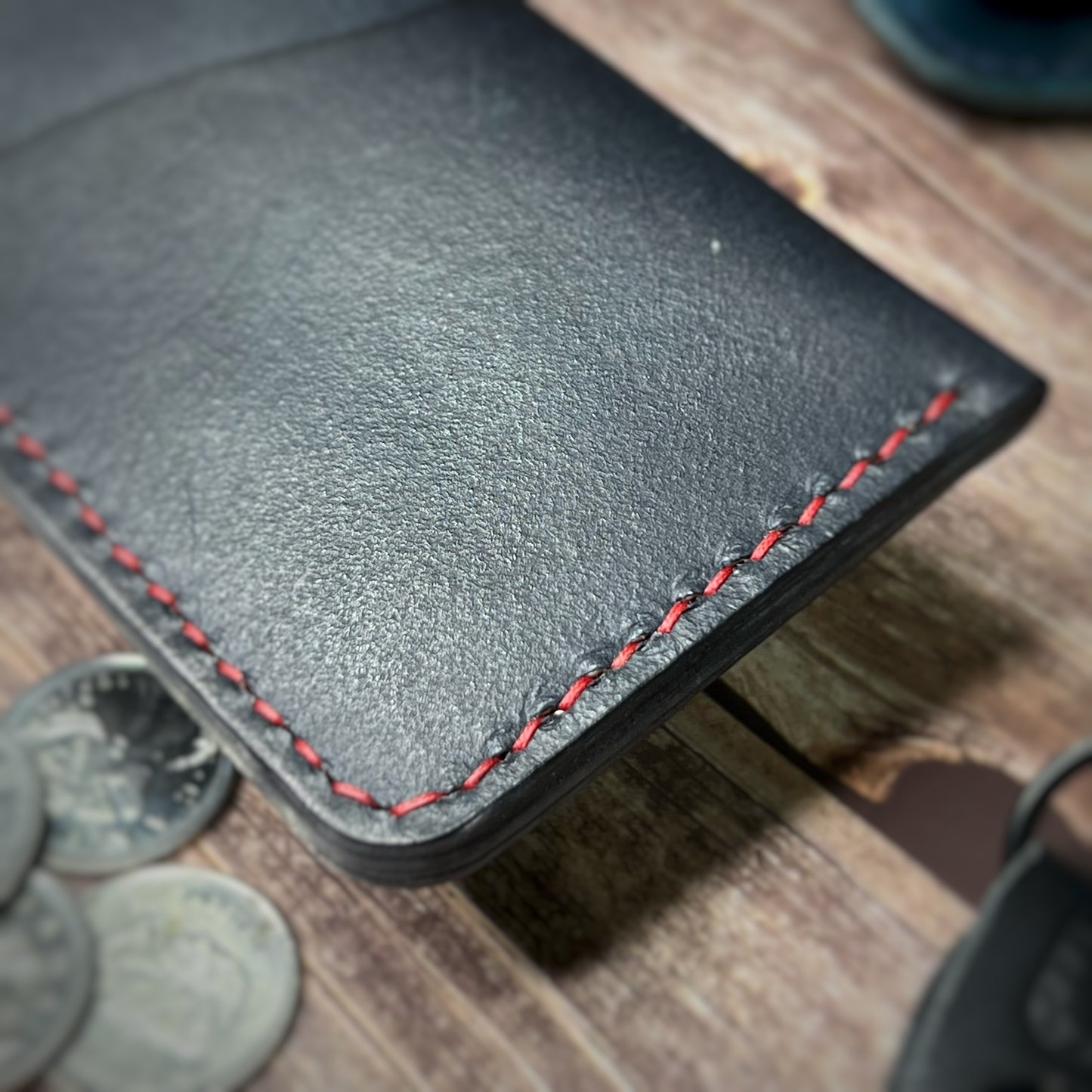The Sycamore | Handmade Vegetable Tan Leather Cardholder