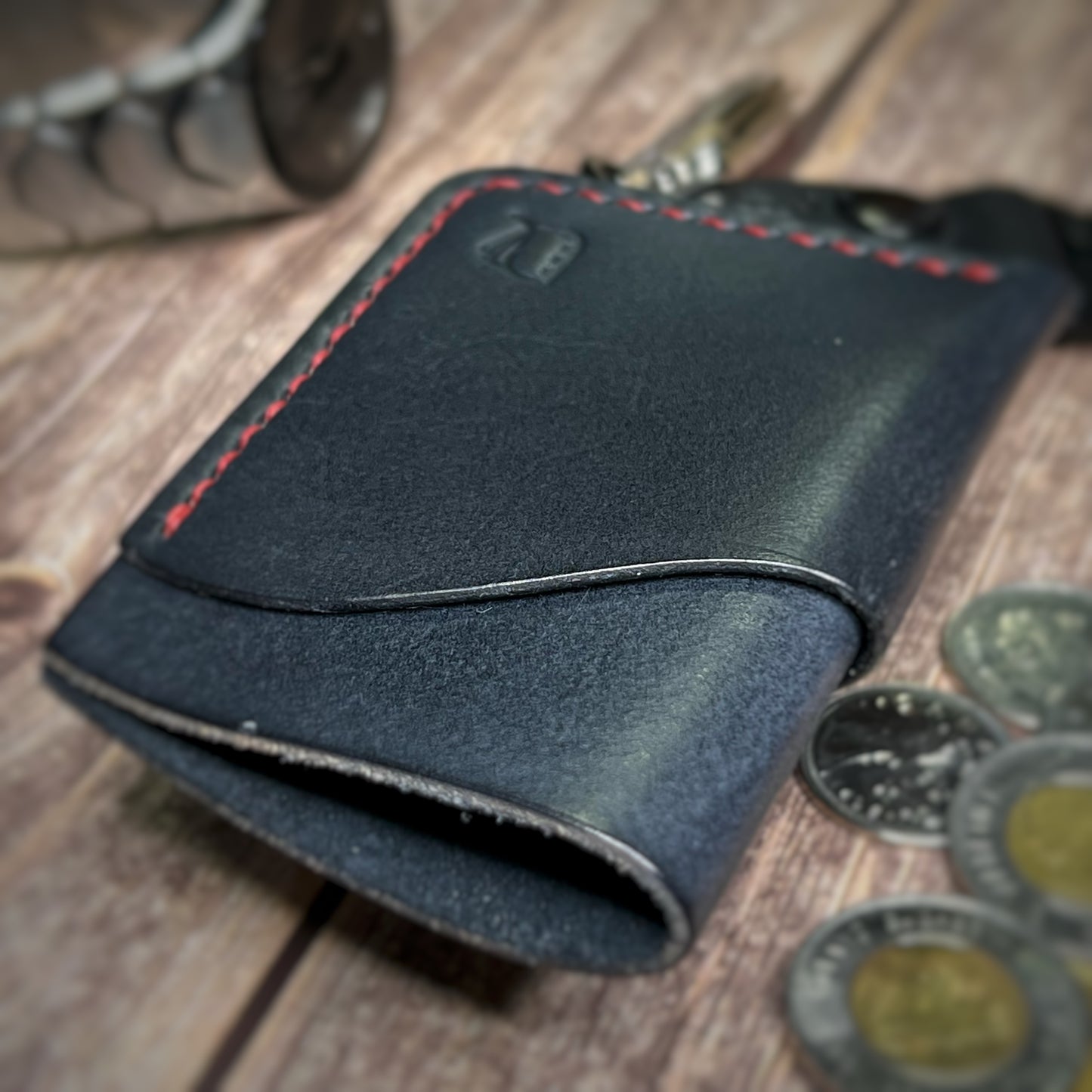 The Sycamore | Handmade Vegetable Tan Leather Cardholder