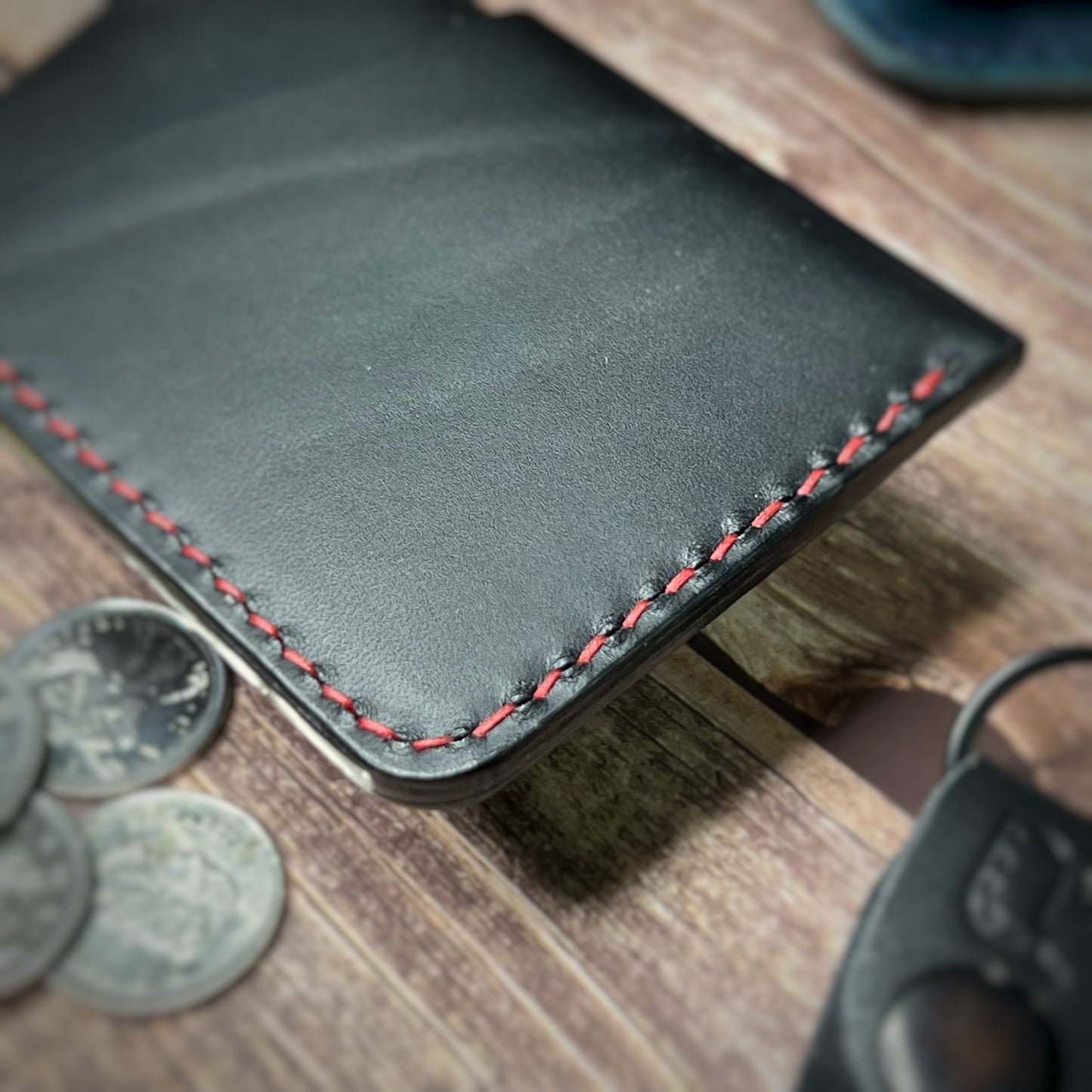 The Sycamore | Handmade Vegetable Tan Leather Cardholder