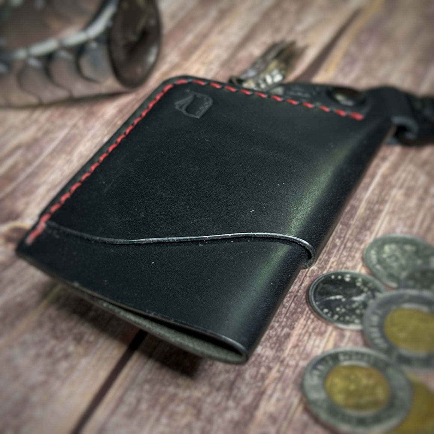 The Sycamore | Handmade Vegetable Tan Leather Cardholder