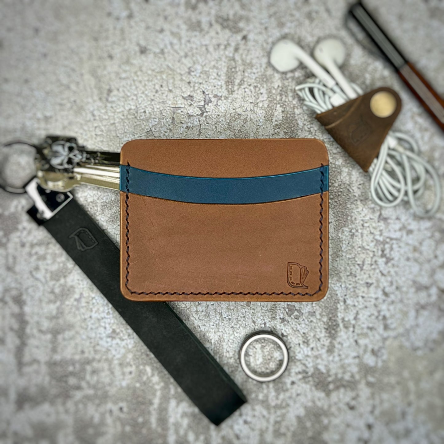 The Oak | Vegetable Tan Leather Cash & Card Holder