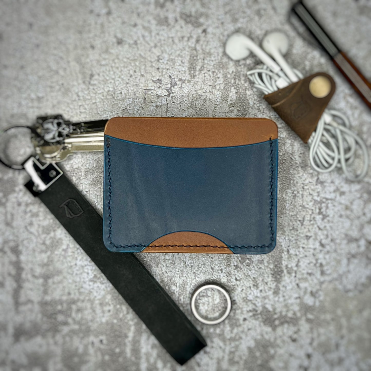 The Oak | Vegetable Tan Leather Cash & Card Holder