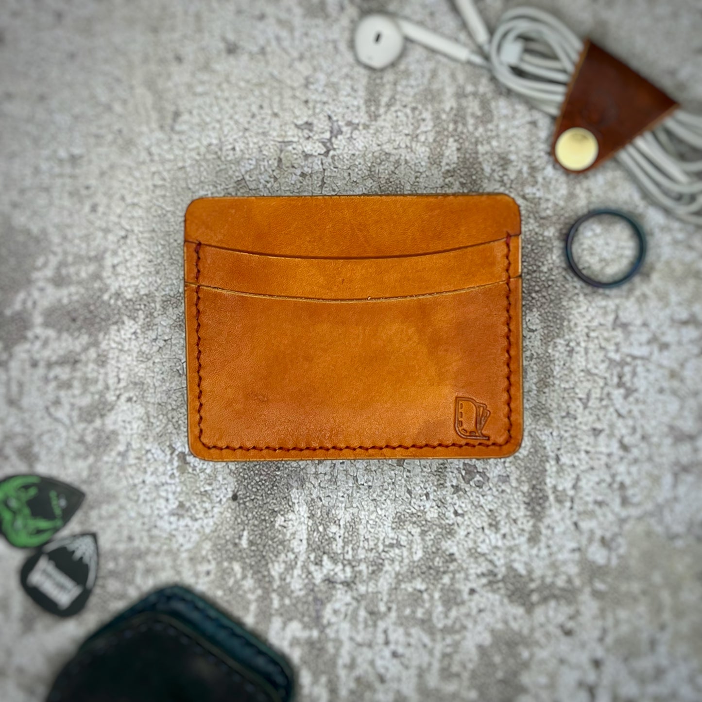 The Oak | Vegetable Tan Leather Cash & Card Holder