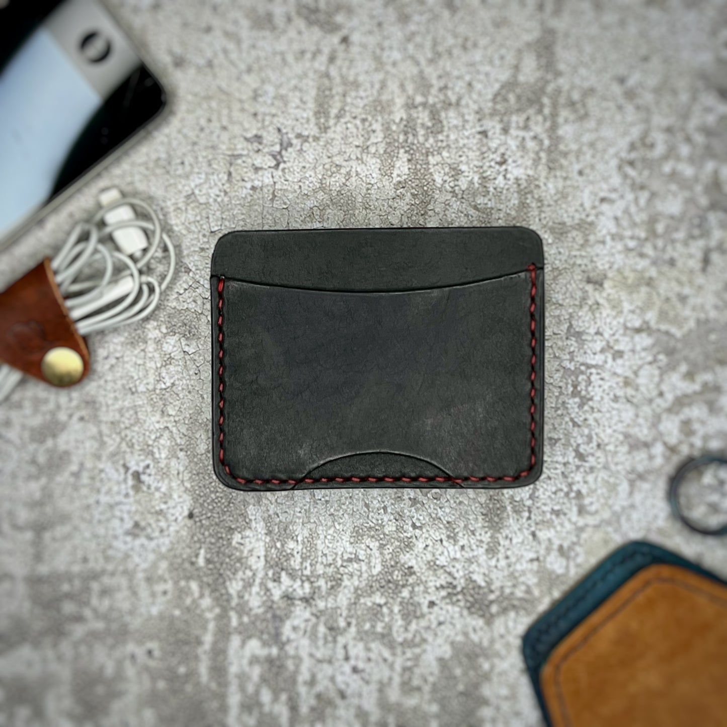 The Oak | Vegetable Tan Leather Cash & Card Holder