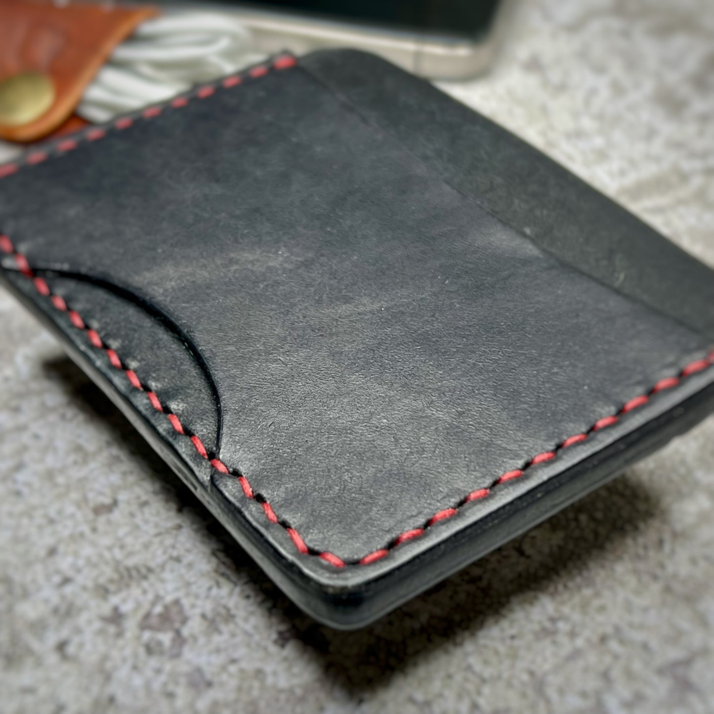 The Oak | Vegetable Tan Leather Cash & Card Holder