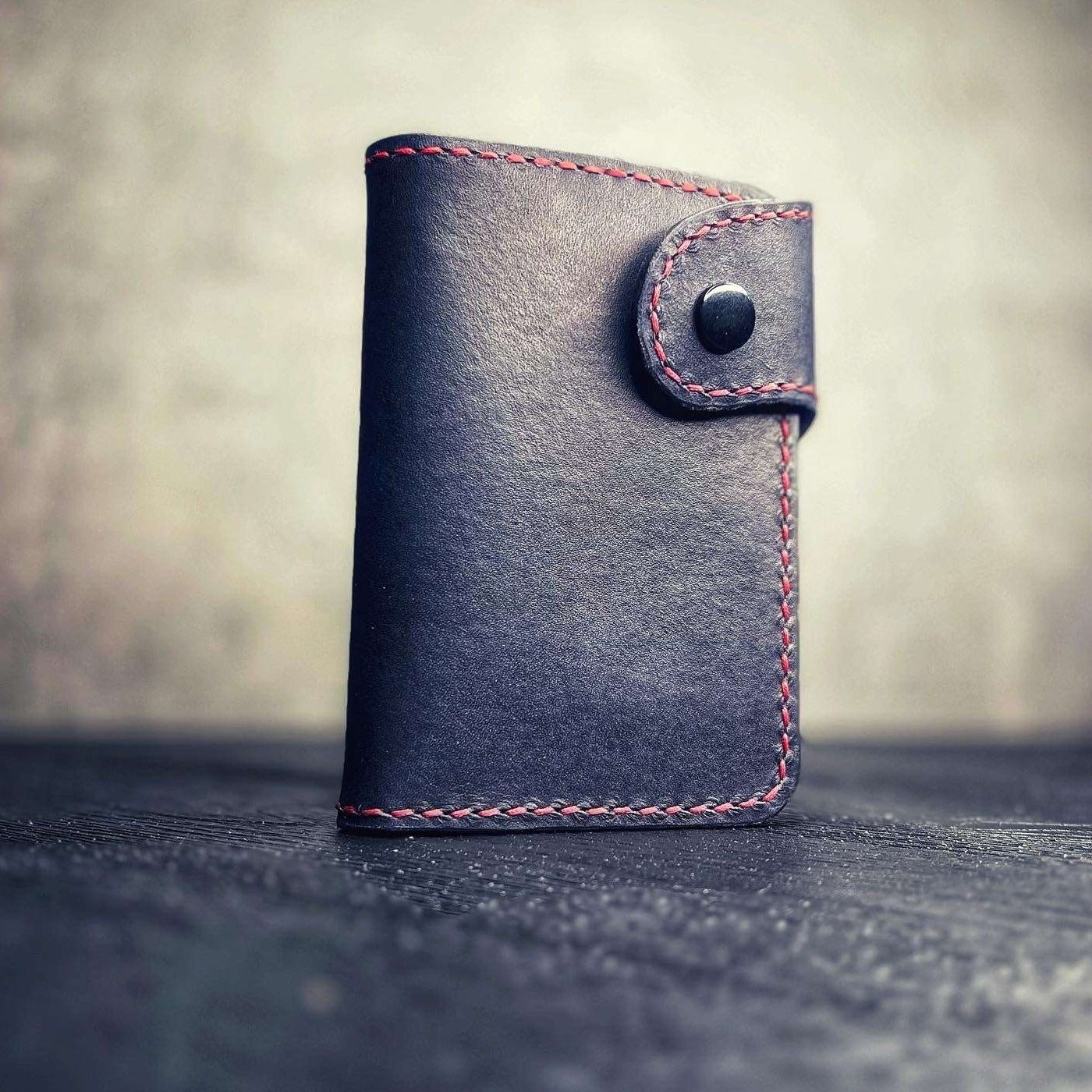 Ivy Leather Small Wallet- Oak & Elk