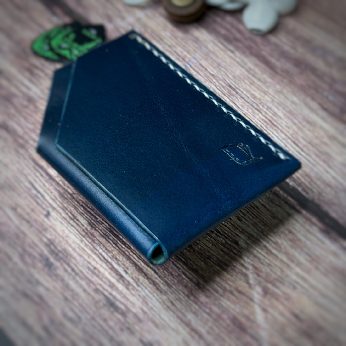 The Poplar | Handmade Vegetable Leather Card Holder