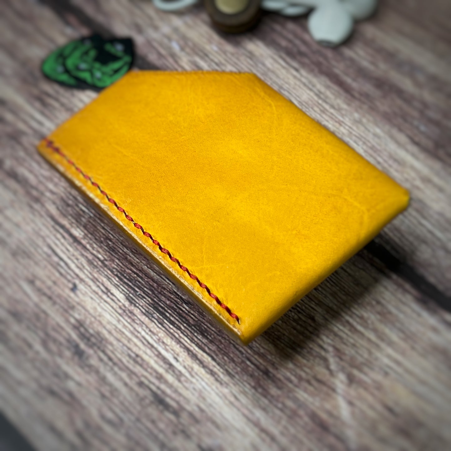 The Poplar | Handmade Vegetable Leather Card Holder