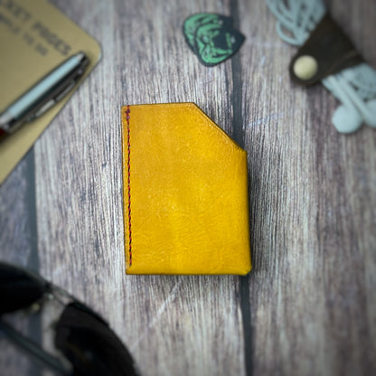 The Poplar | Handmade Vegetable Leather Card Holder