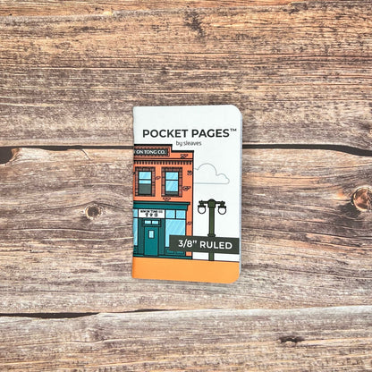 Pocket Pages™ By Sleaves | Pocket Sized Notebooks