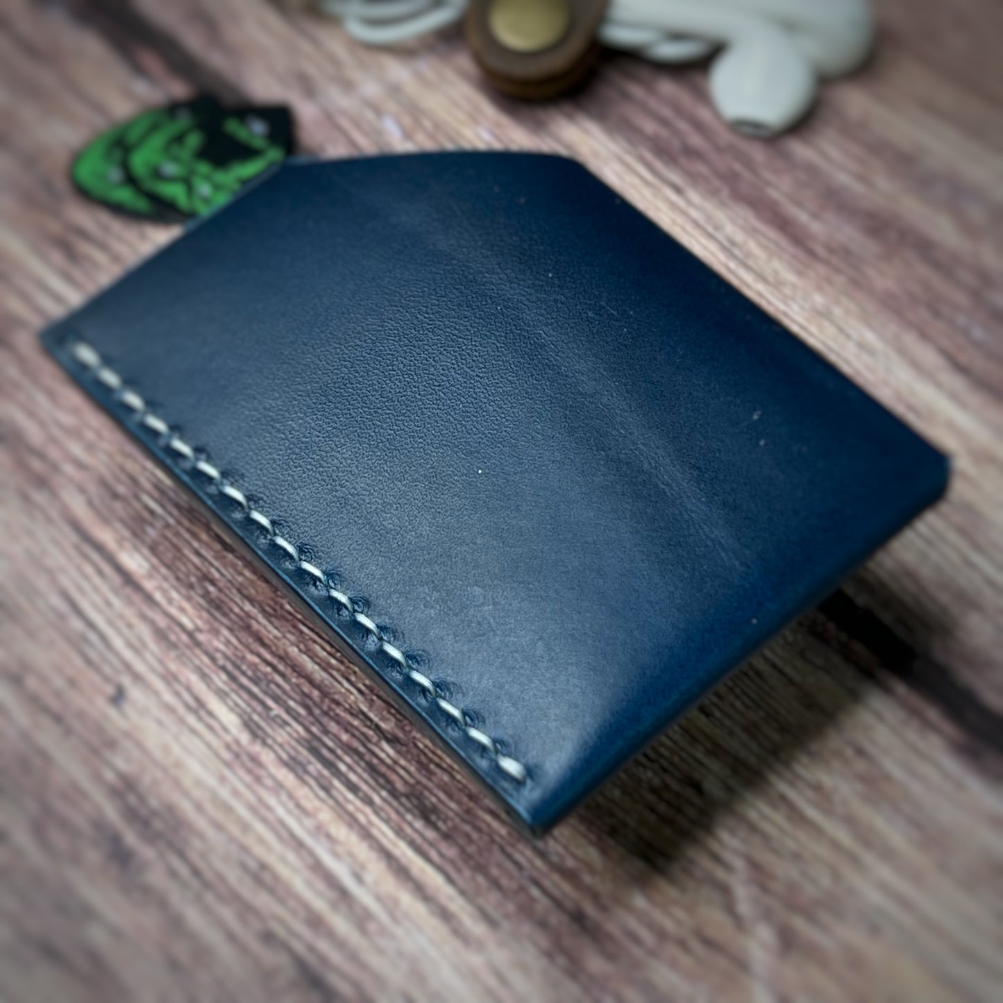 The Poplar | Handmade Vegetable Leather Card Holder