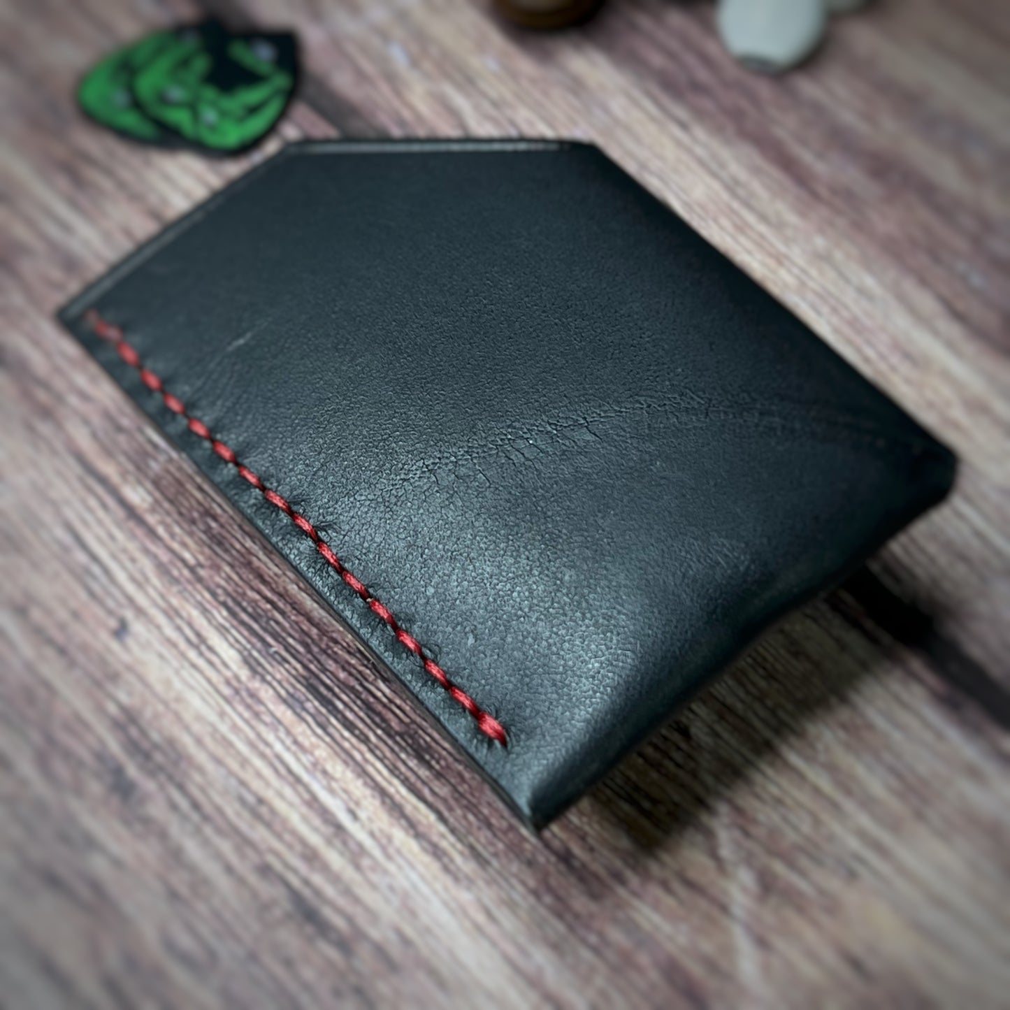 The Poplar | Handmade Vegetable Leather Card Holder