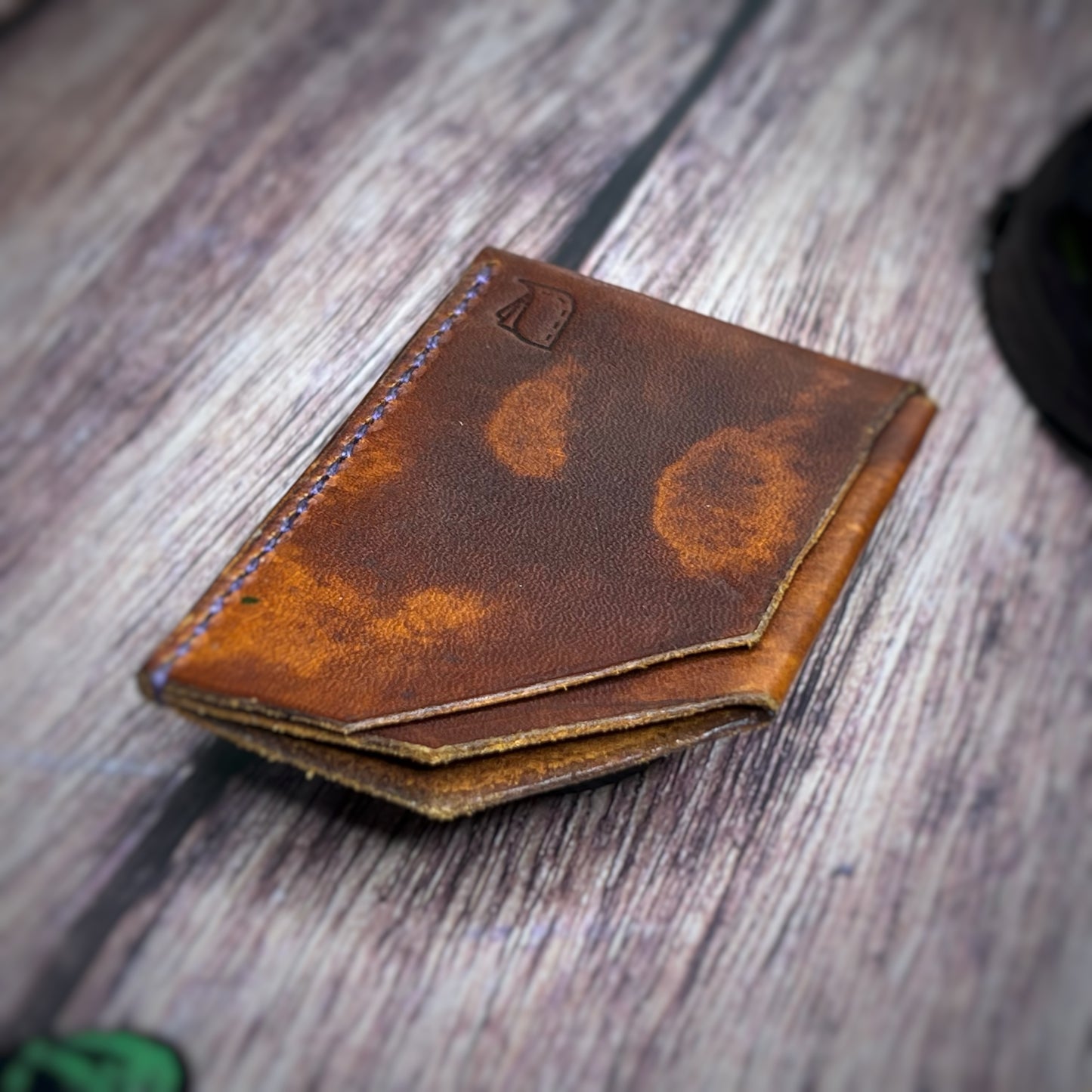 The Poplar | Handmade Vegetable Leather Card Holder