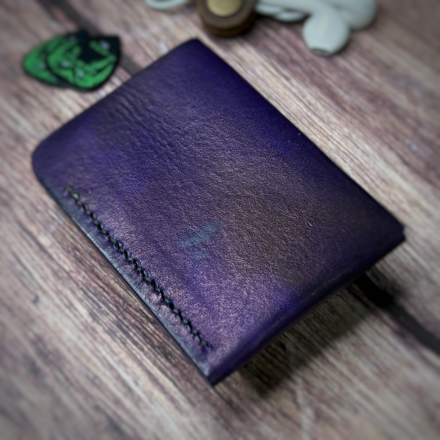 The Poplar | Handmade Vegetable Leather Card Holder