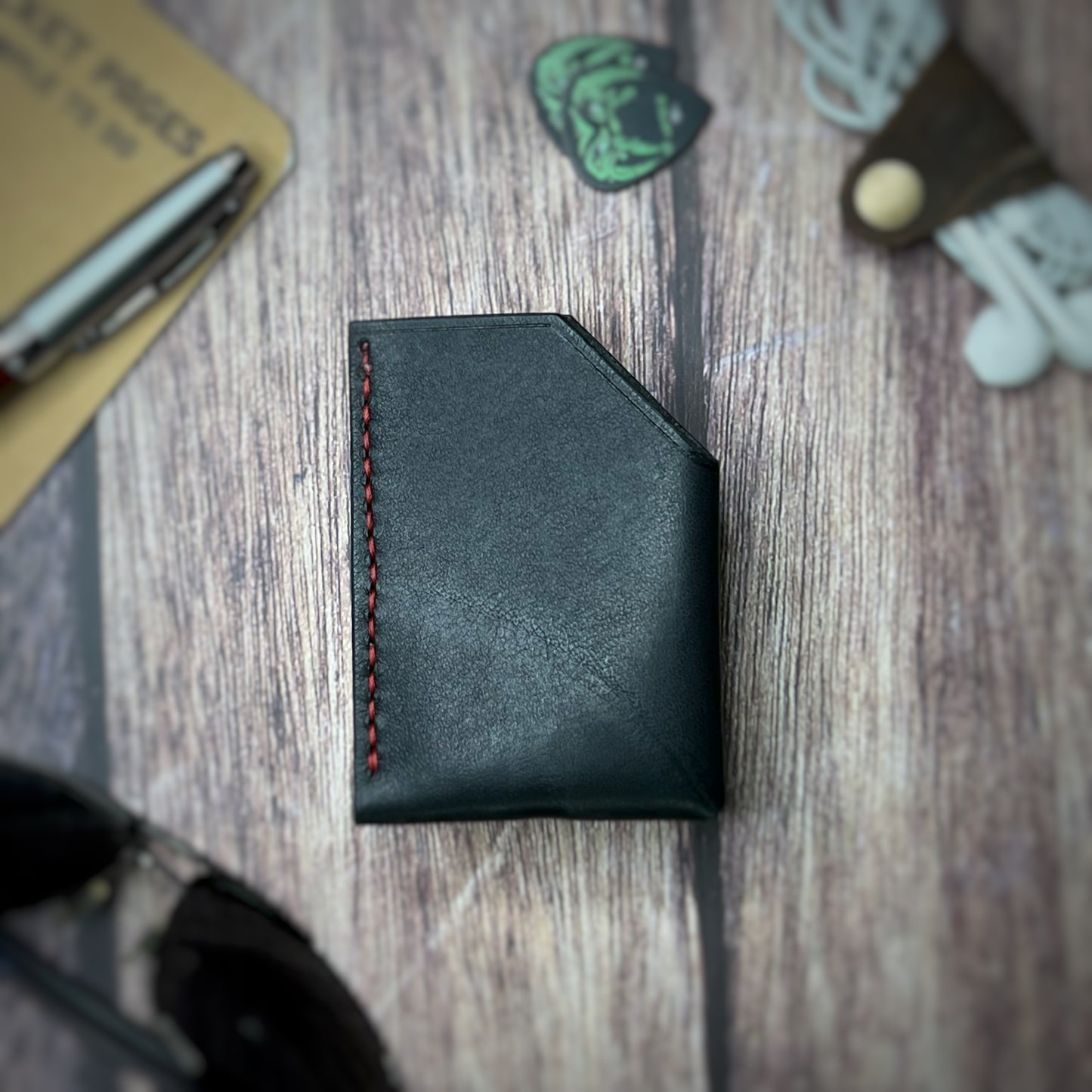 The Poplar | Handmade Vegetable Leather Card Holder