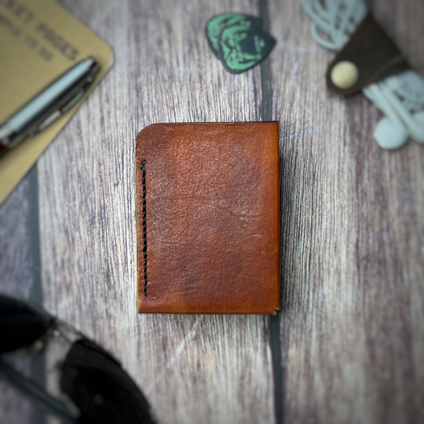 The Poplar | Handmade Vegetable Leather Card Holder