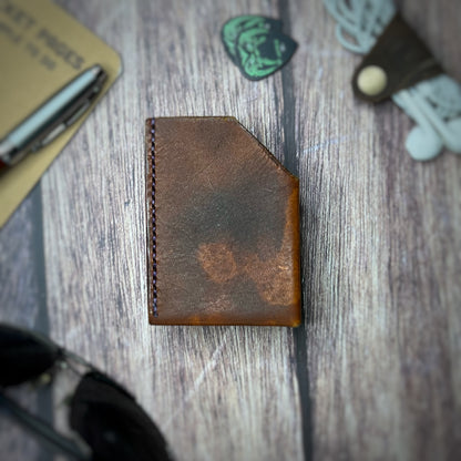 The Poplar | Handmade Vegetable Leather Card Holder