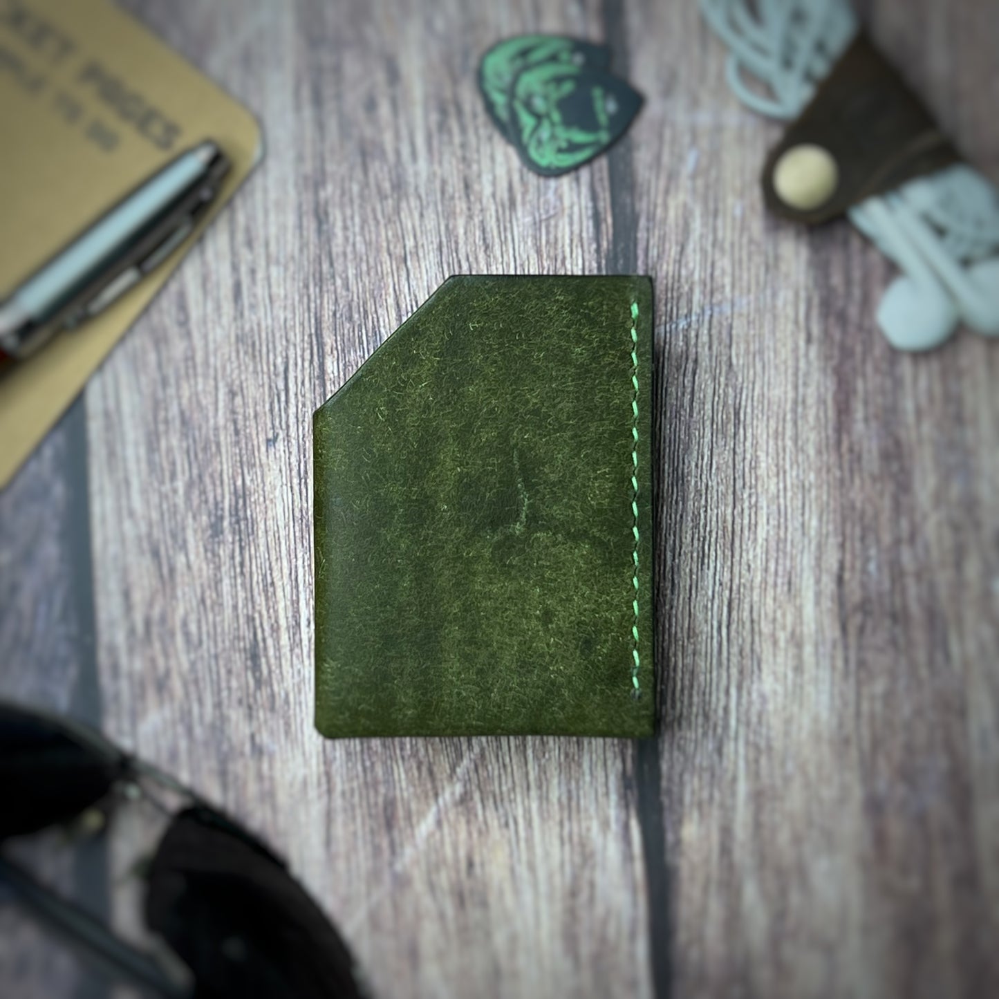 The Poplar | Handmade Vegetable Leather Card Holder