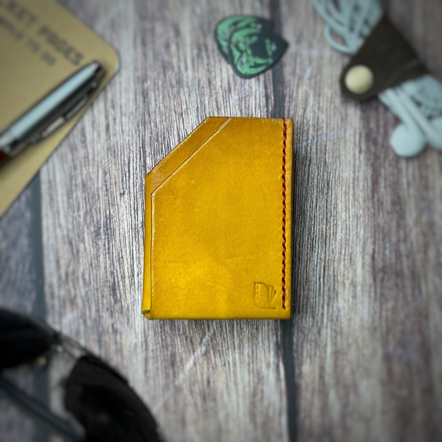 The Poplar | Handmade Vegetable Leather Card Holder