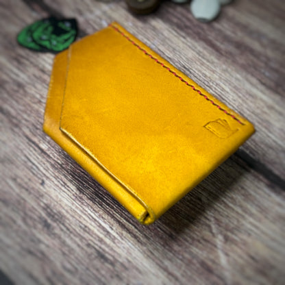 The Poplar | Handmade Vegetable Leather Card Holder