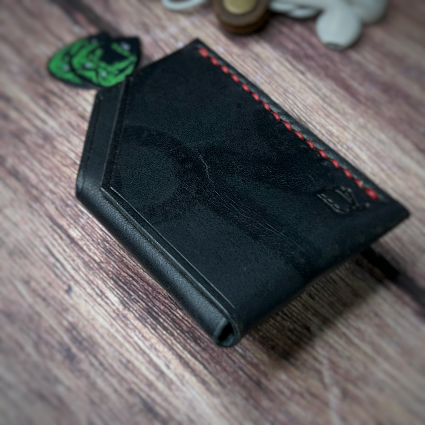 The Poplar | Handmade Vegetable Leather Card Holder