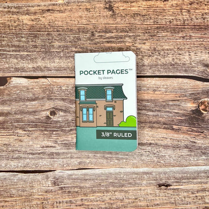 Pocket Pages™ By Sleaves | Pocket Sized Notebooks